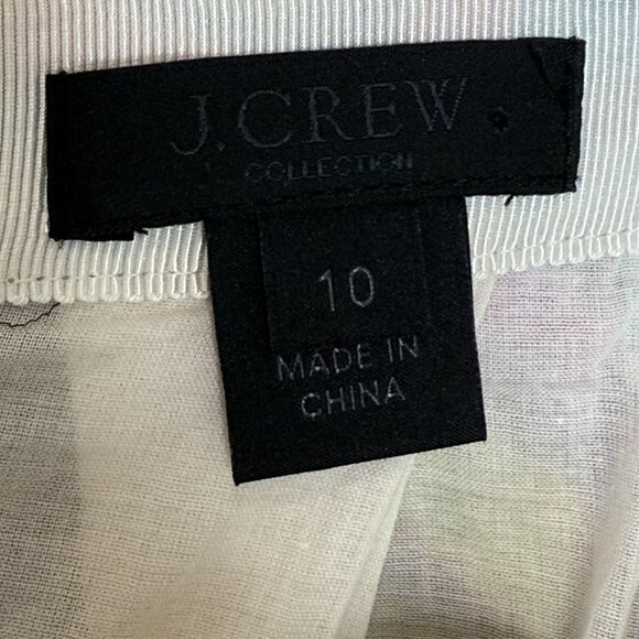 J. Crew Circle Skirt in Geo Brushstroke Print #C4746, 10 - Picture 8 of 10